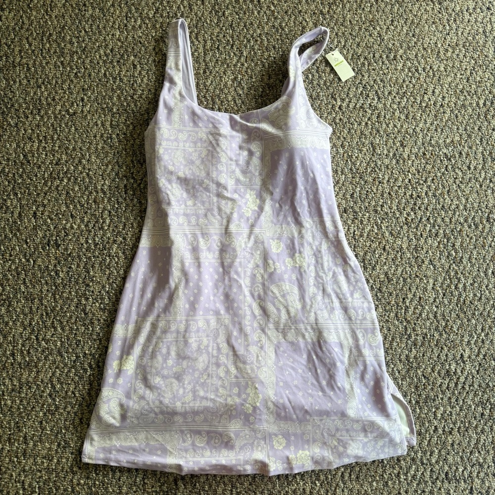 Aerie Light Purple Patterned Camisole